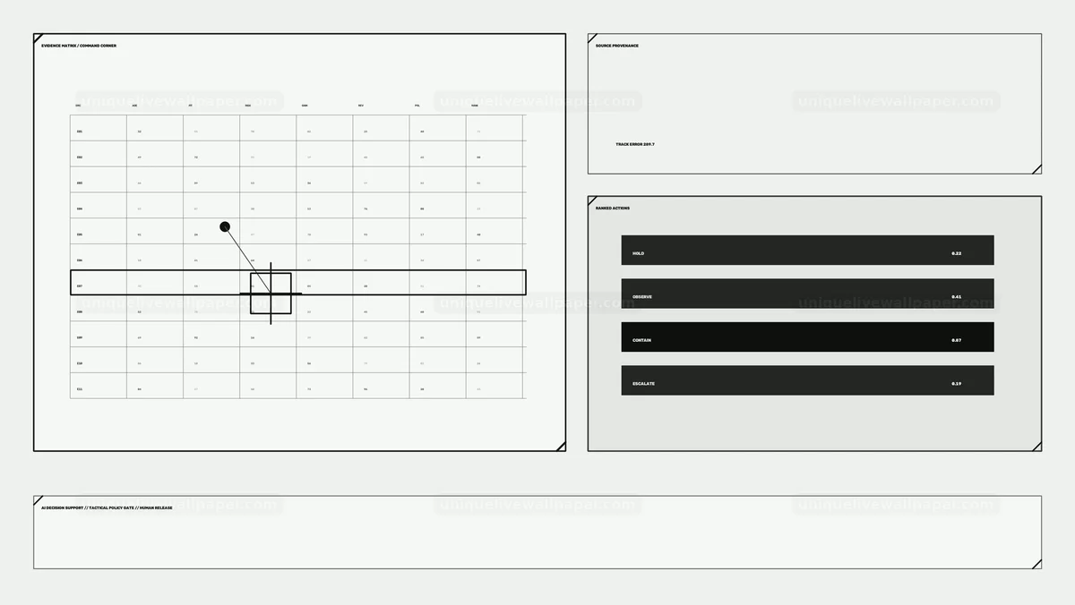 AI Decision Support Dashboard Seamless Loop