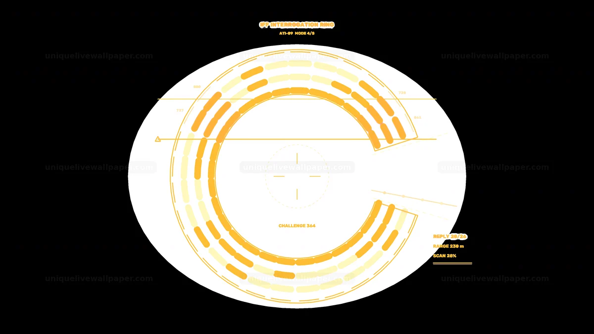 Automated Target Identification HUD Seamless Loop