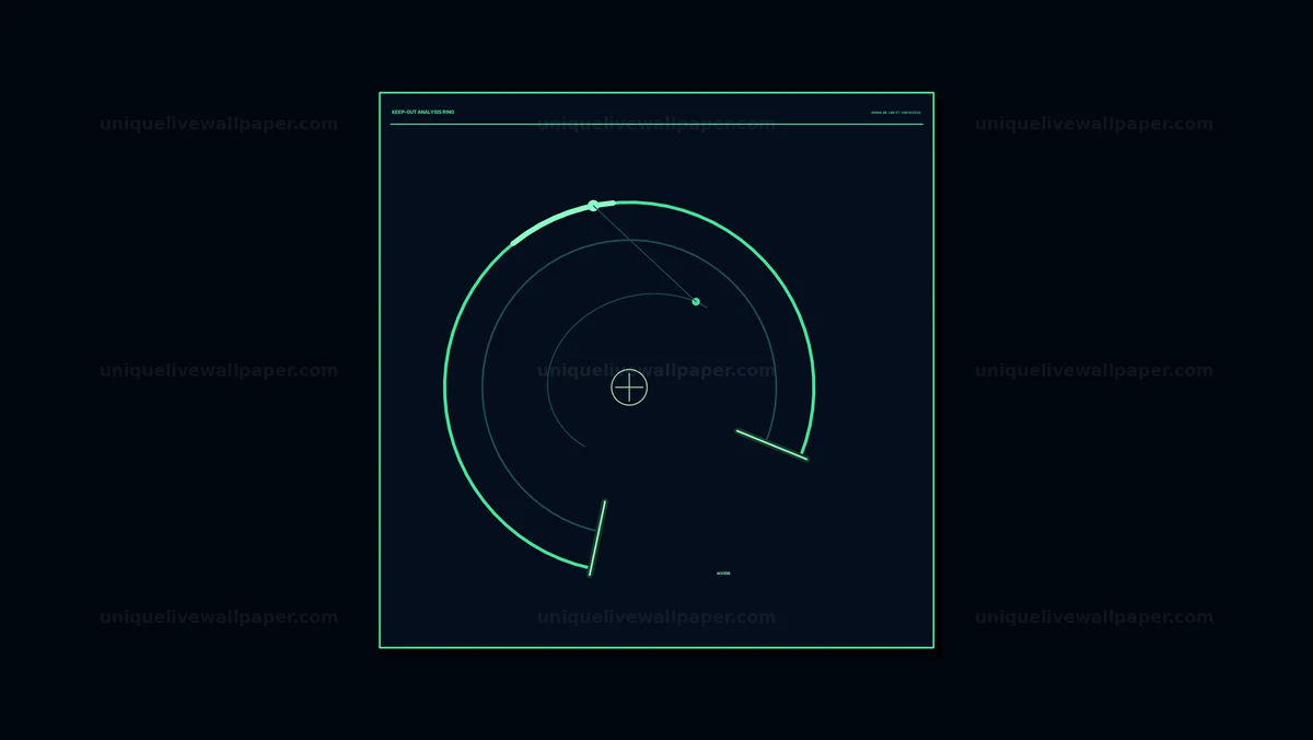 Watermarked thumbnail for Precision Target Analysis Radar HUD Seamless Loop