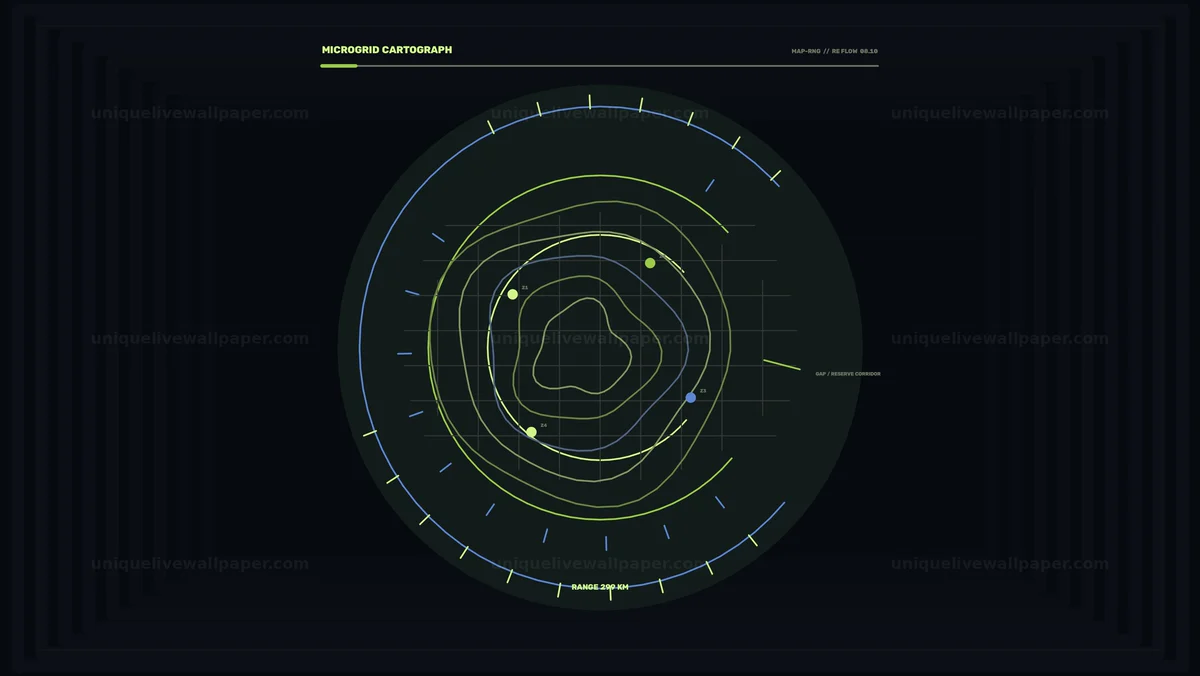 Watermarked thumbnail for Renewable Energy Flow Visualization HUD Seamless Loop