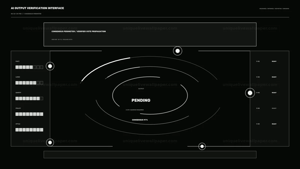 AI Output Verification Interface Seamless Loop