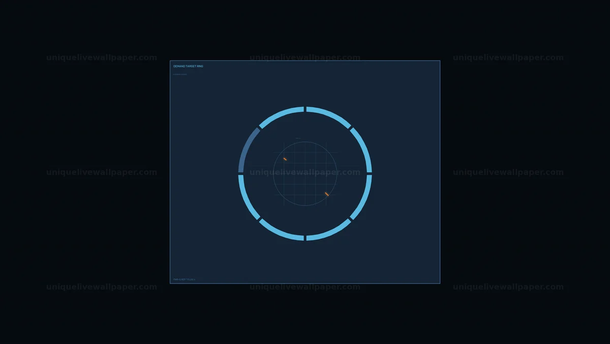 Futuristic Targeting HUD Seamless Loop