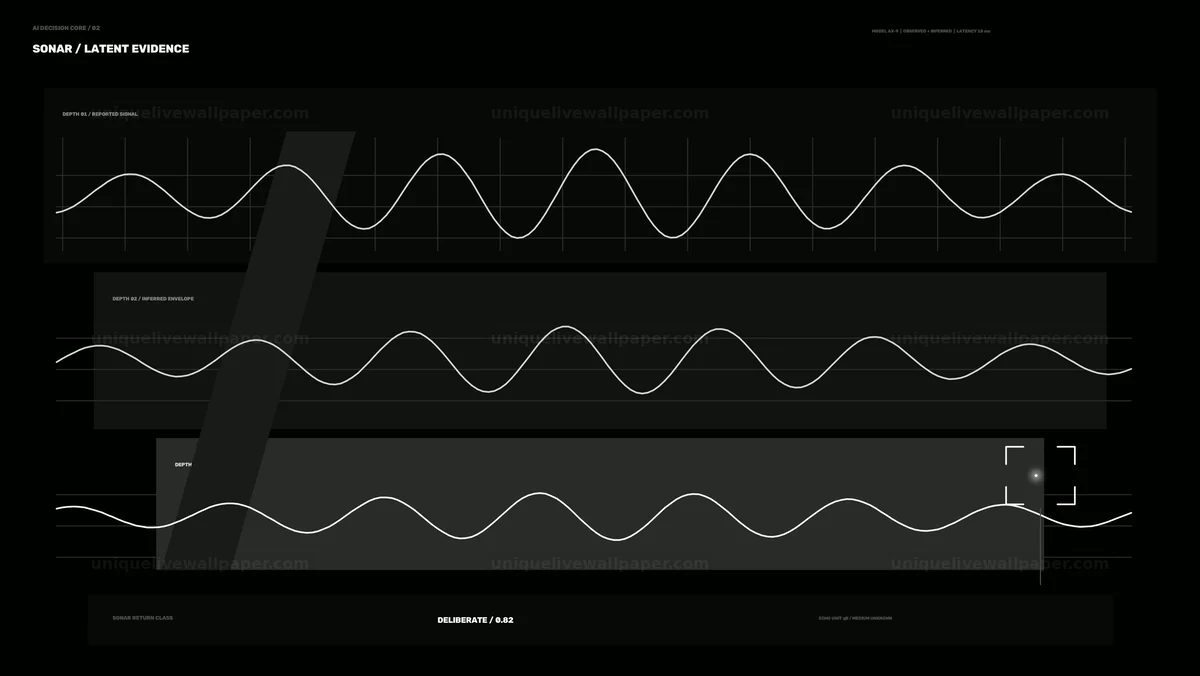 Watermarked thumbnail for AI Decision-Making Data Visualization HUD Seamless Loop