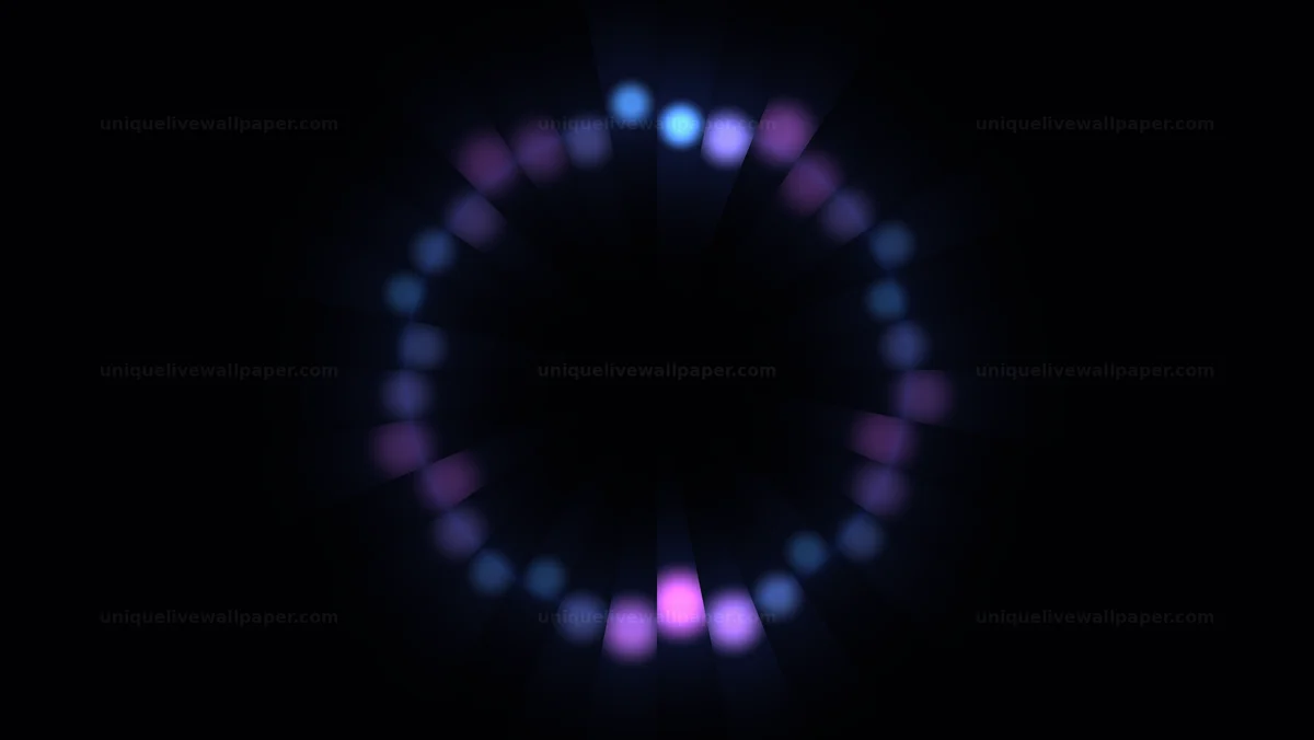 Watermarked thumbnail for Blinking Glitter Halo Seamless Loop