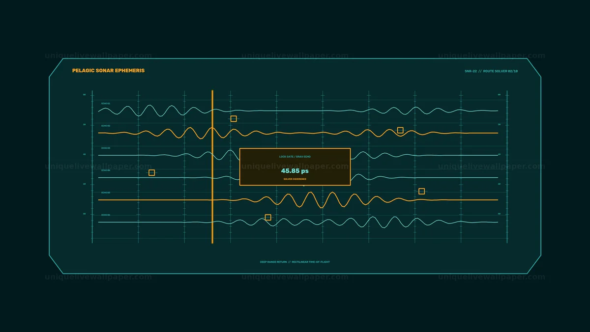 Watermarked thumbnail for Futuristic Sonar Route Solver HUD Seamless Loop