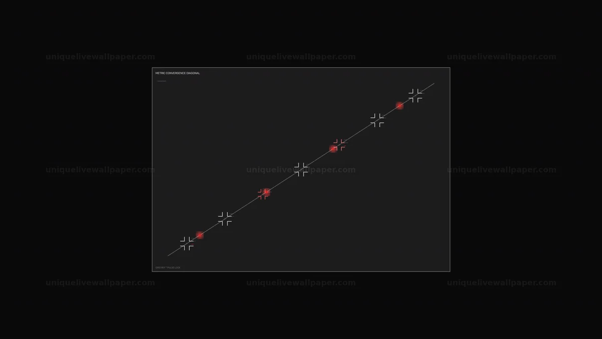Metric Convergence Graph HUD Seamless Loop