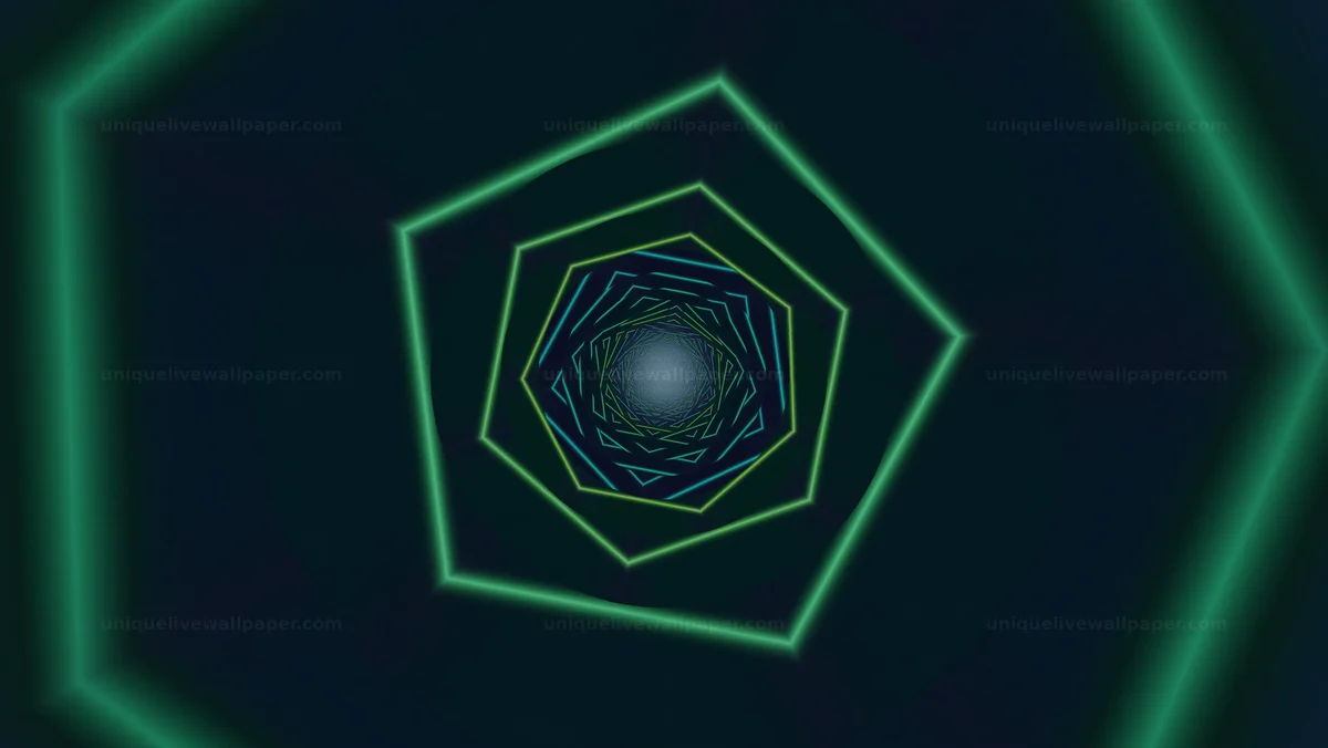Watermarked thumbnail for Abstract spacetime tunnel background creates a visual journey