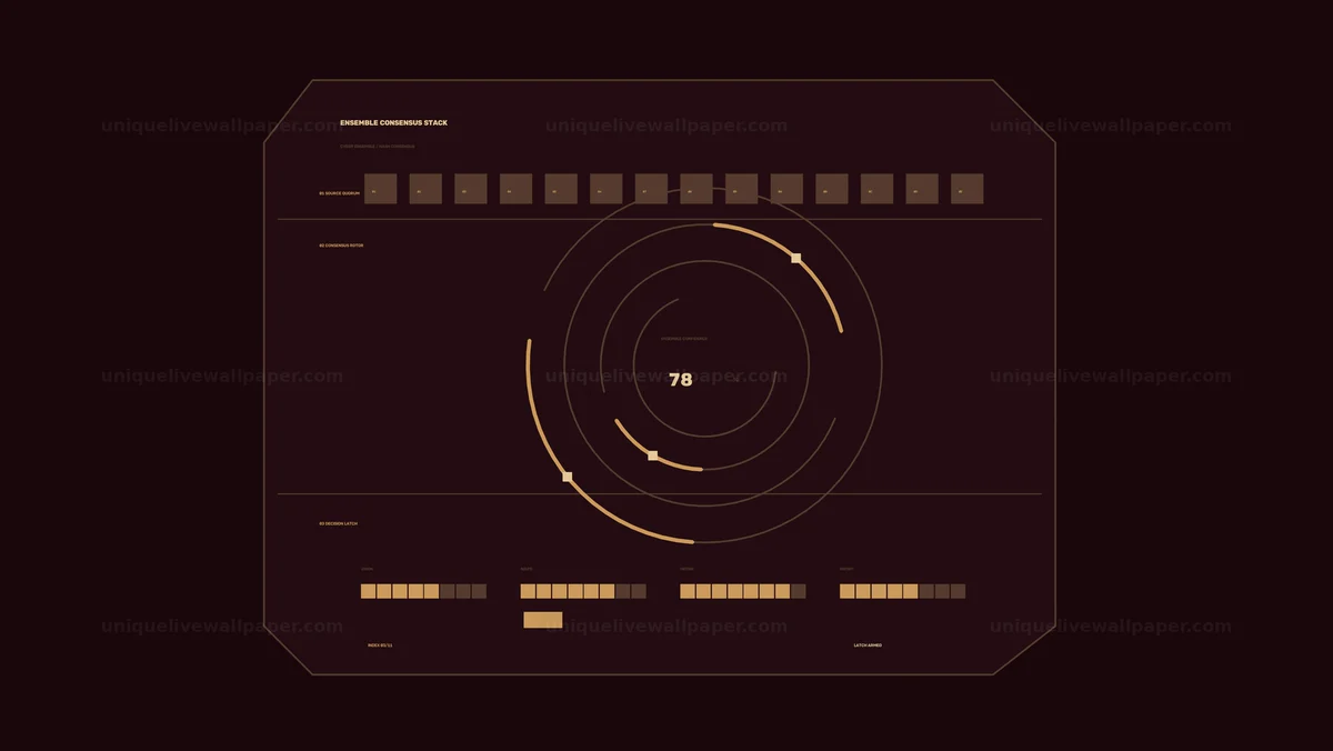 Watermarked thumbnail for AI Confidence Score Display Seamless Loop