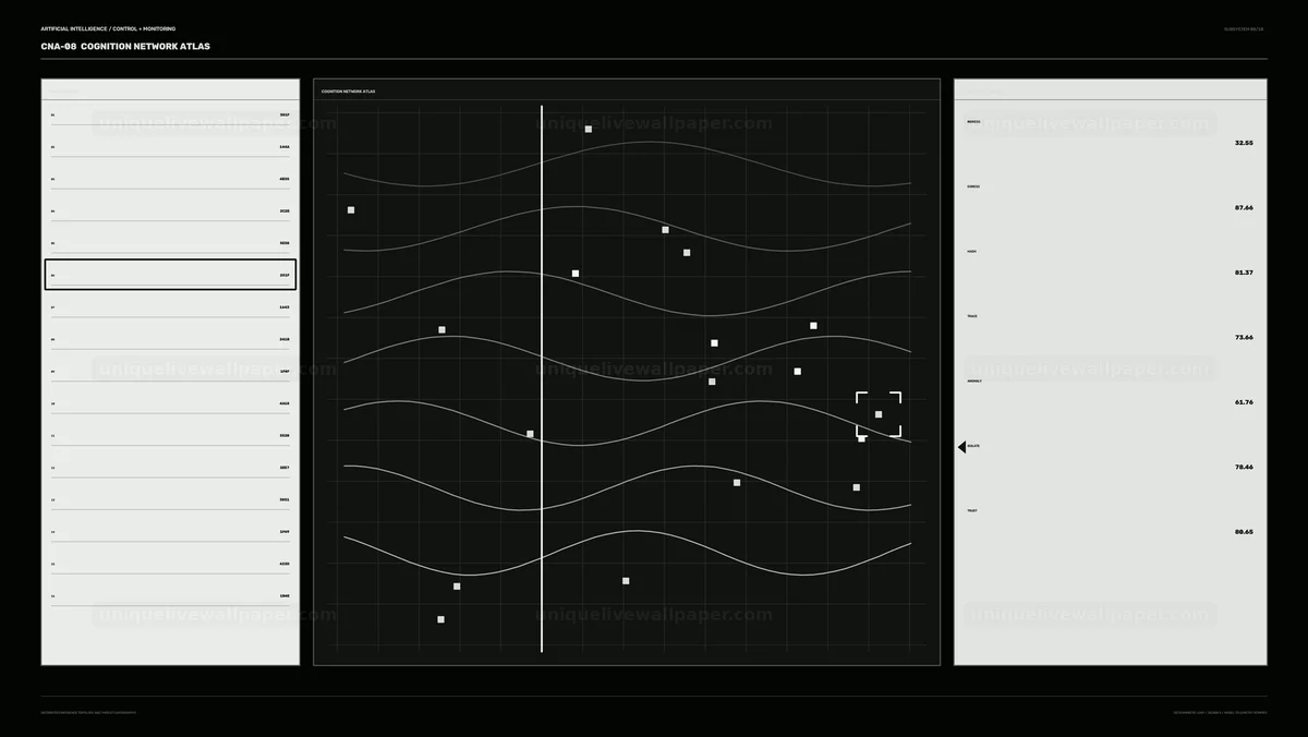 Watermarked thumbnail for Artificial Intelligence Control Dashboard HUD Seamless Loop