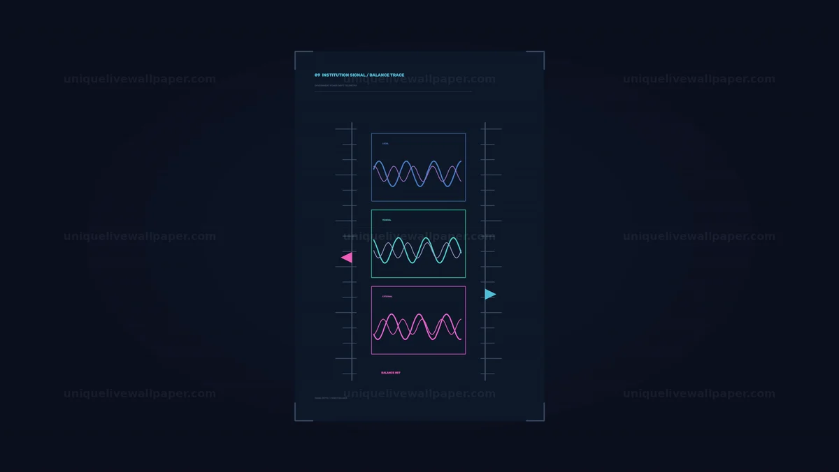 Government Power Shift Telemetry Screen Seamless Loop