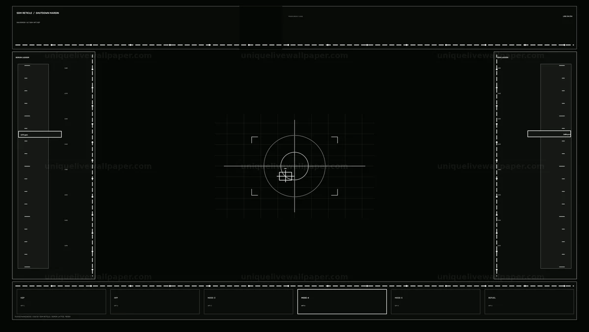 Reactor Shutdown Monitoring HUD Seamless Loop