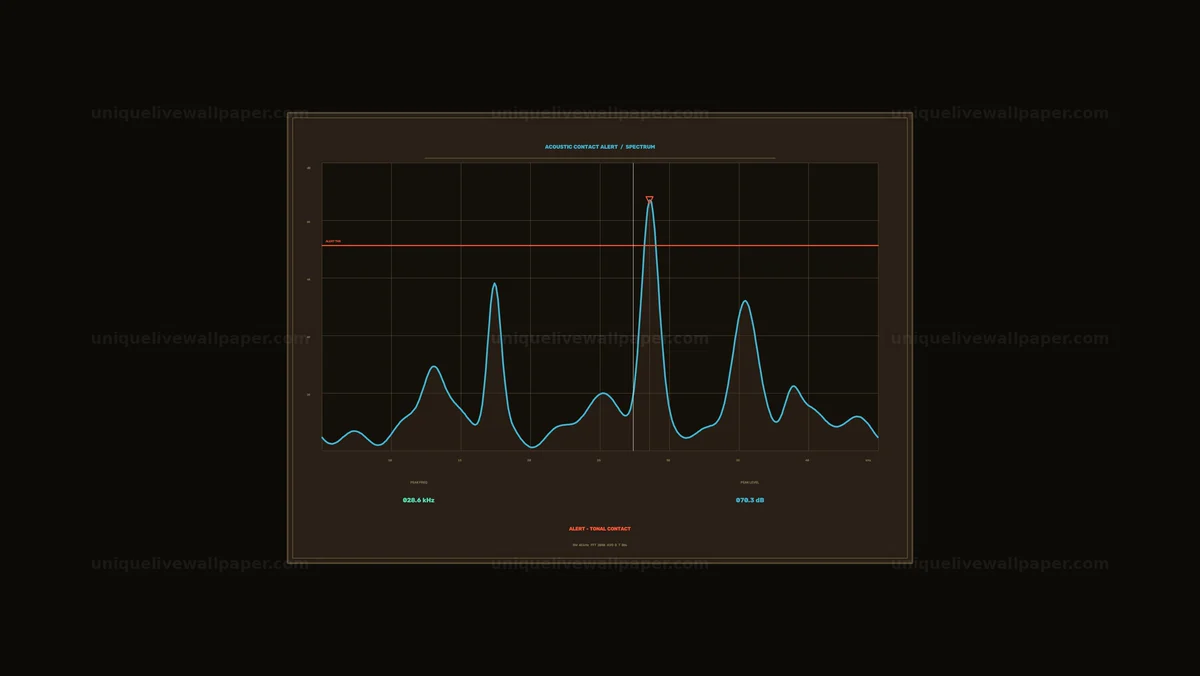 Watermarked thumbnail for Acoustic Contact Alert Spectrum HUD Seamless Loop