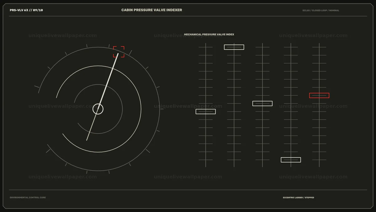 Watermarked thumbnail for Spacecraft Environmental Controls HUD Seamless Loop