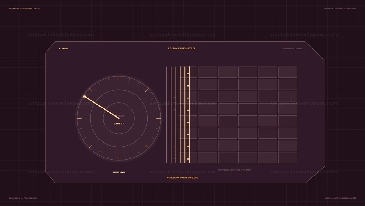 Watermarked thumbnail for AI Autonomy Control HUD Seamless Loop