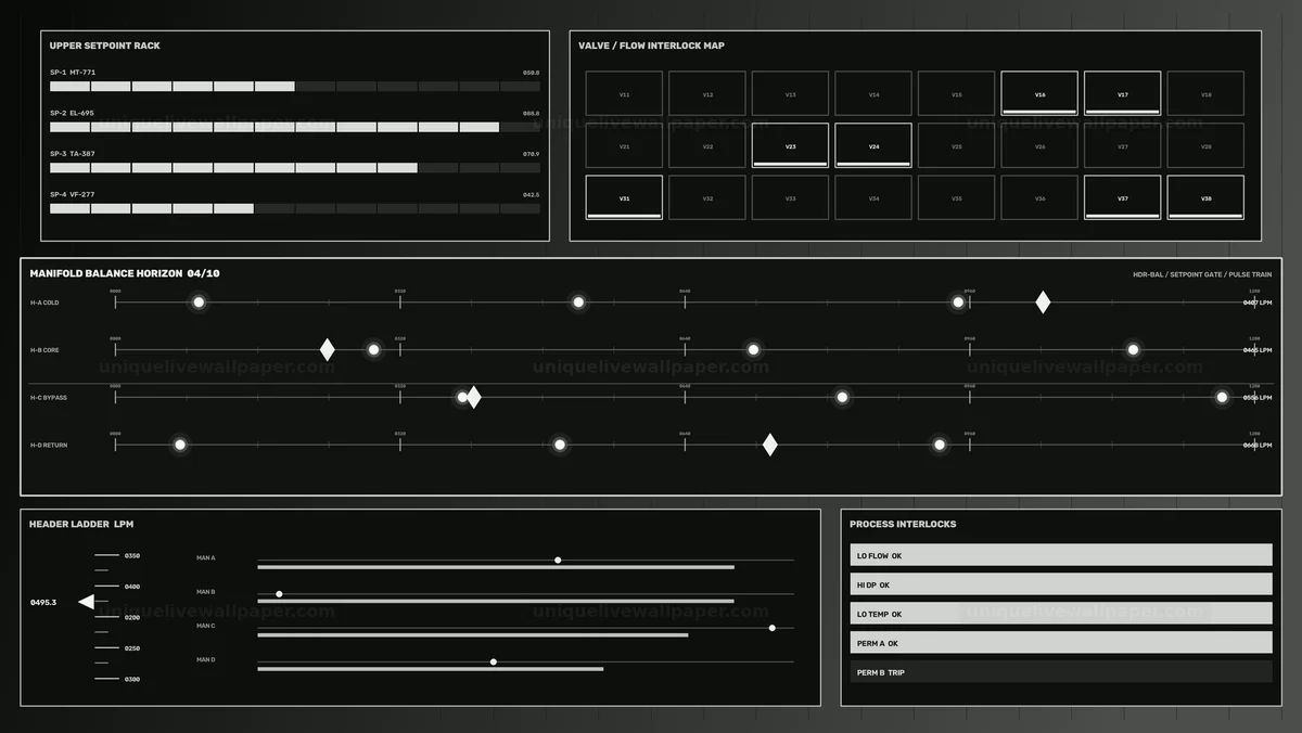 Coolant Flow Monitoring HUD Seamless Loop