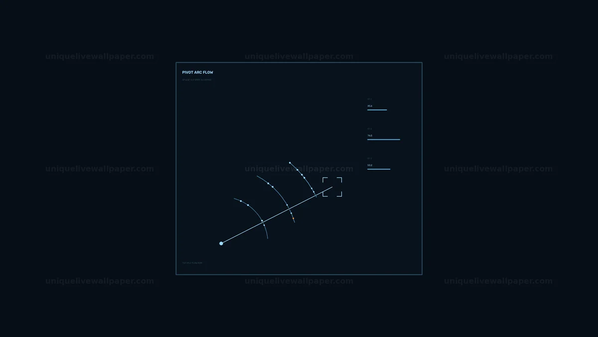 Watermarked thumbnail for Data Flow Visualization HUD Seamless Loop