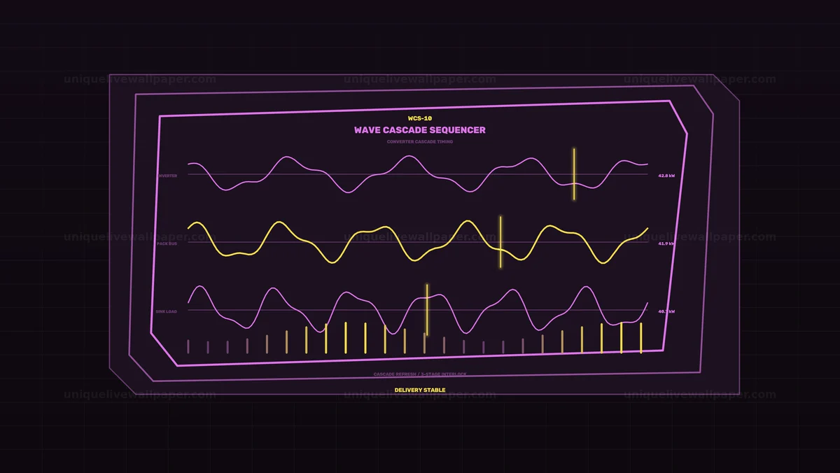 Watermarked thumbnail for Power Distribution Waveform Interface Seamless Loop