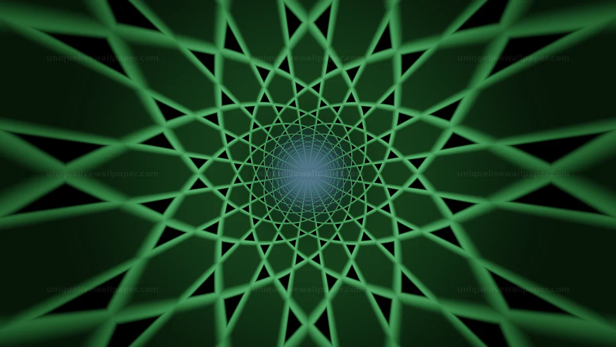 Abstract Spacetime Tunnel Background Seamless Loop