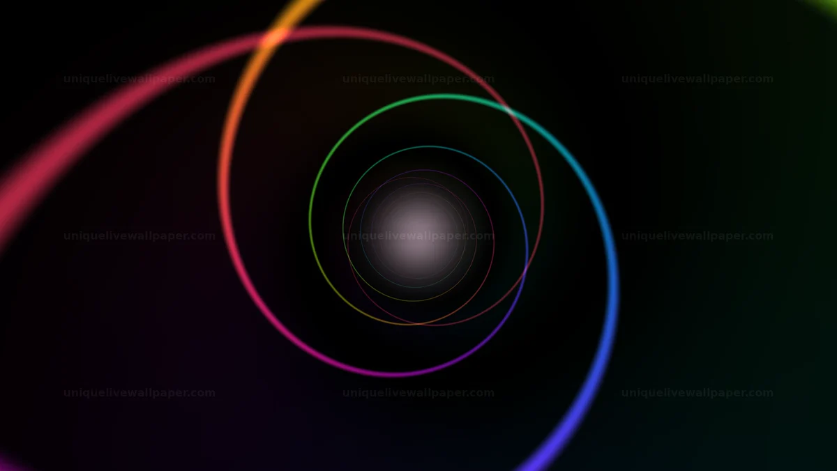 Watermarked thumbnail for Rainbow Energy Vortex Background Seamless Loop