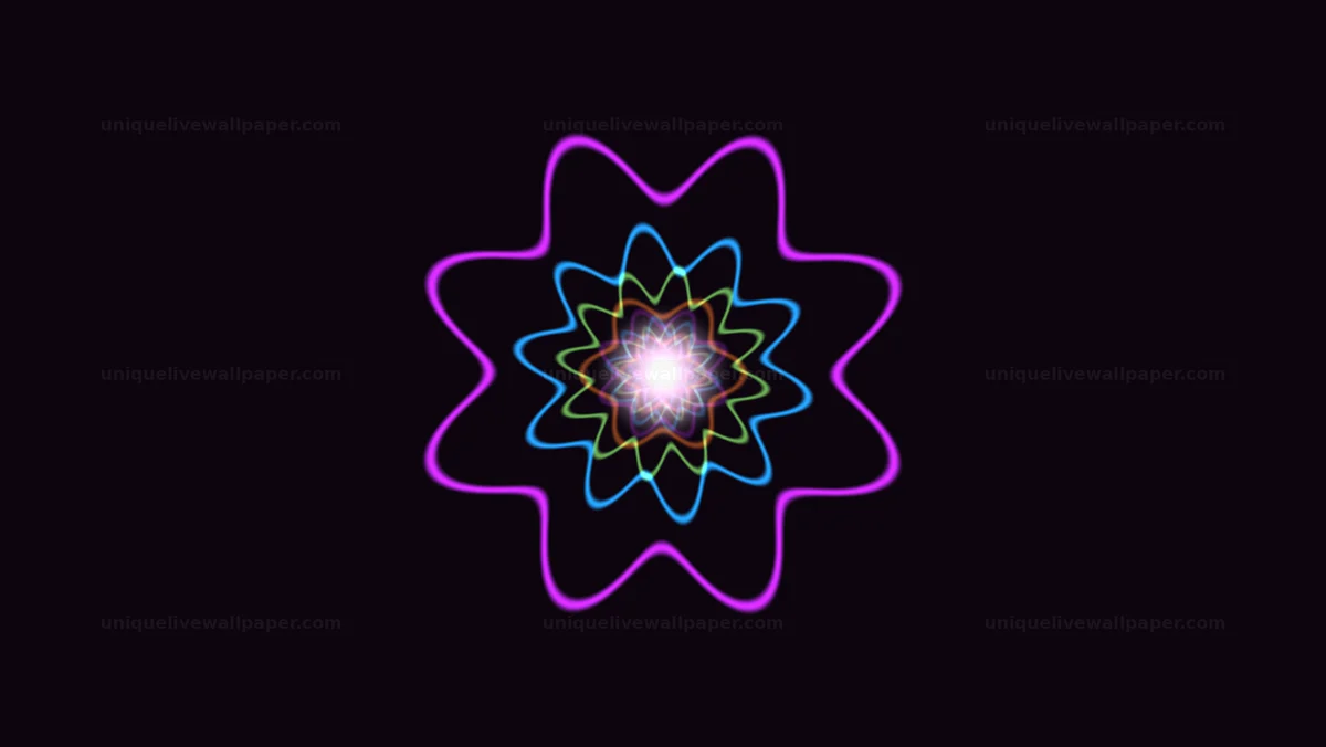 Abstract Tunnel Depth Indicator Seamless Loop