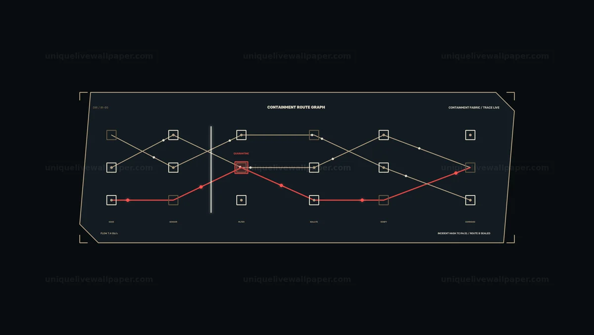 Defense Incident Response Route Graph Seamless Loop