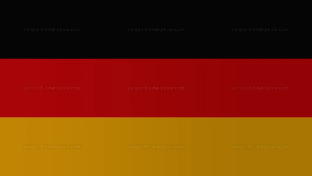 German Flag Folds and Colors Seamless Loop