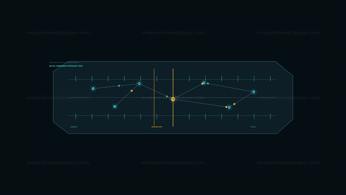 Ideological Change Tracking HUD Seamless Loop