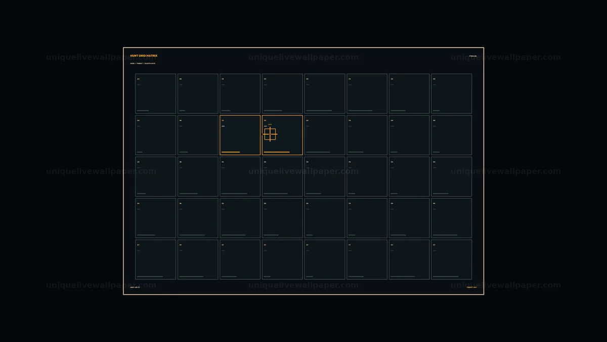Precision Target Search HUD Seamless Loop