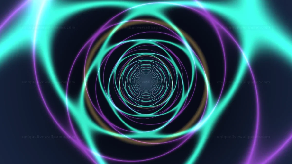 Watermarked thumbnail for Abstract Warp-Speed Tunnel Transition Seamless Loop