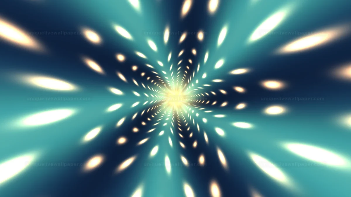 Watermarked thumbnail for Colorful Radial Light Tunnel Seamless Loop