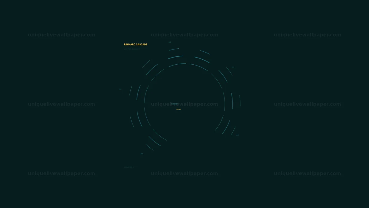Watermarked thumbnail for Circular Data Dashboard HUD Seamless Loop