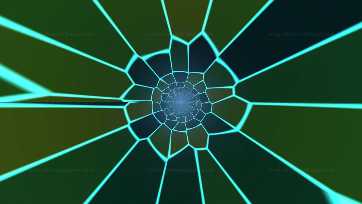 Watermarked thumbnail for Abstract Sci-Fi Tunnel Background Seamless Loop