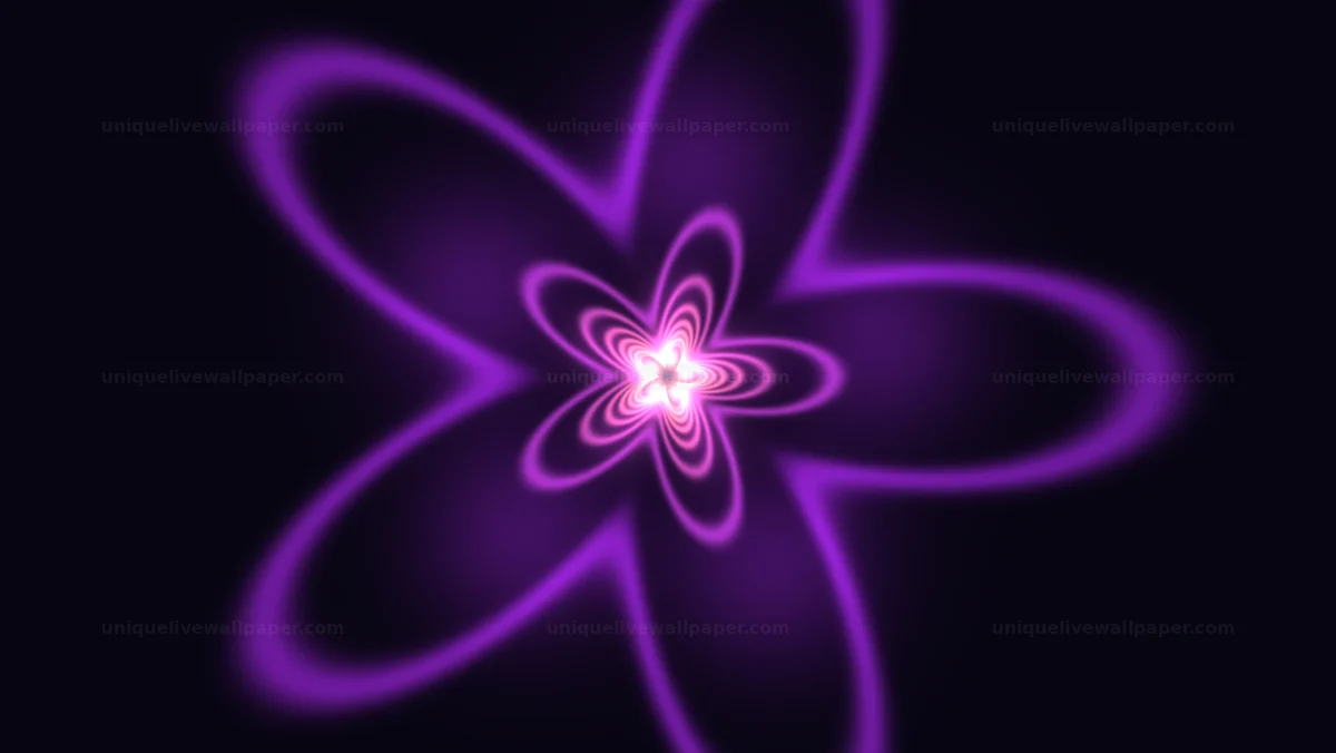 Glowing Concentric Portal Background Seamless Loop