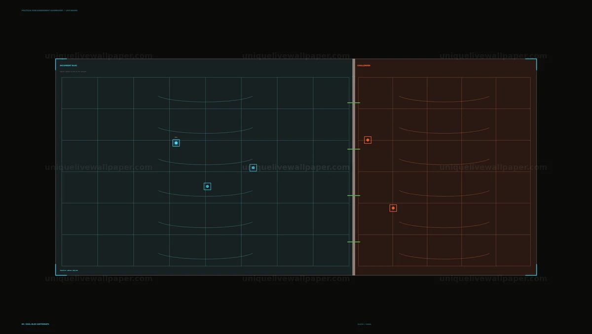 Watermarked thumbnail for Political Risk Assessment Dashboard Seamless Loop
