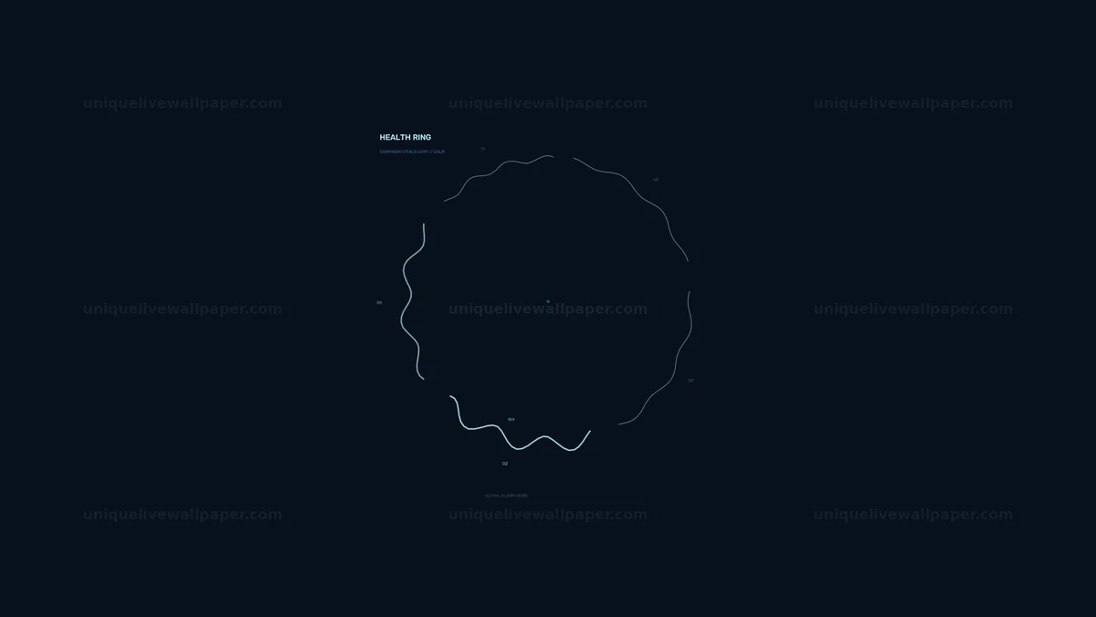 Watermarked thumbnail for Campaign Performance Monitor HUD Seamless Loop