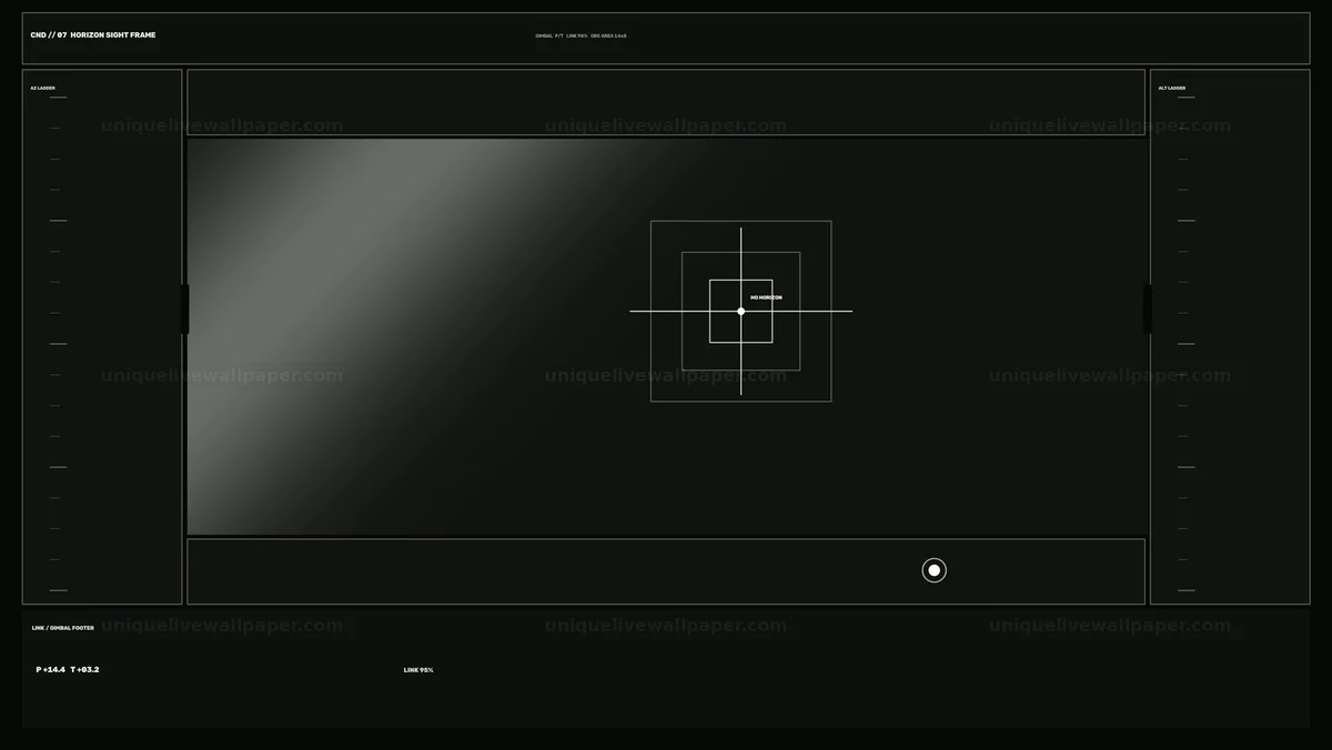 Celestial Navigation Dashboard HUD Seamless Loop