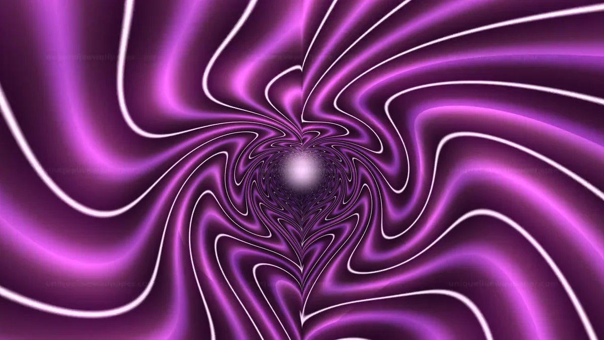 Watermarked thumbnail for Abstract Heart-Shaped Fluid Tunnel Seamless Loop