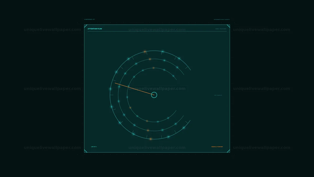 Watermarked thumbnail for AI Inference Attention Flow HUD Seamless Loop