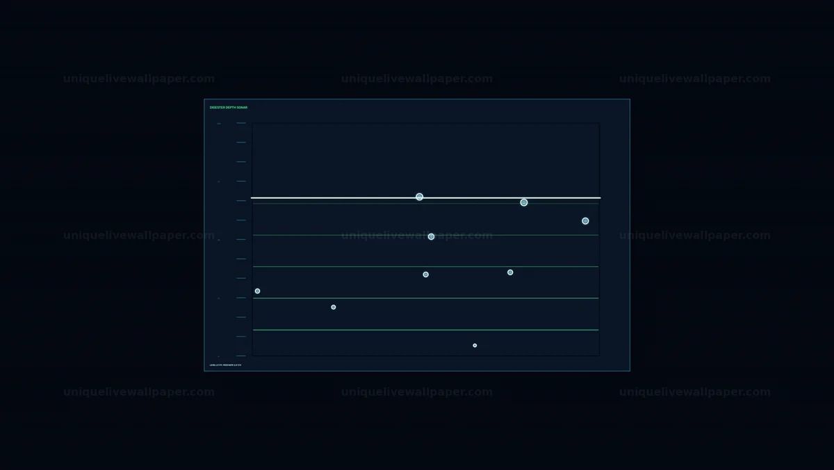 Biomass Energy Dashboard Data Graph Seamless Loop