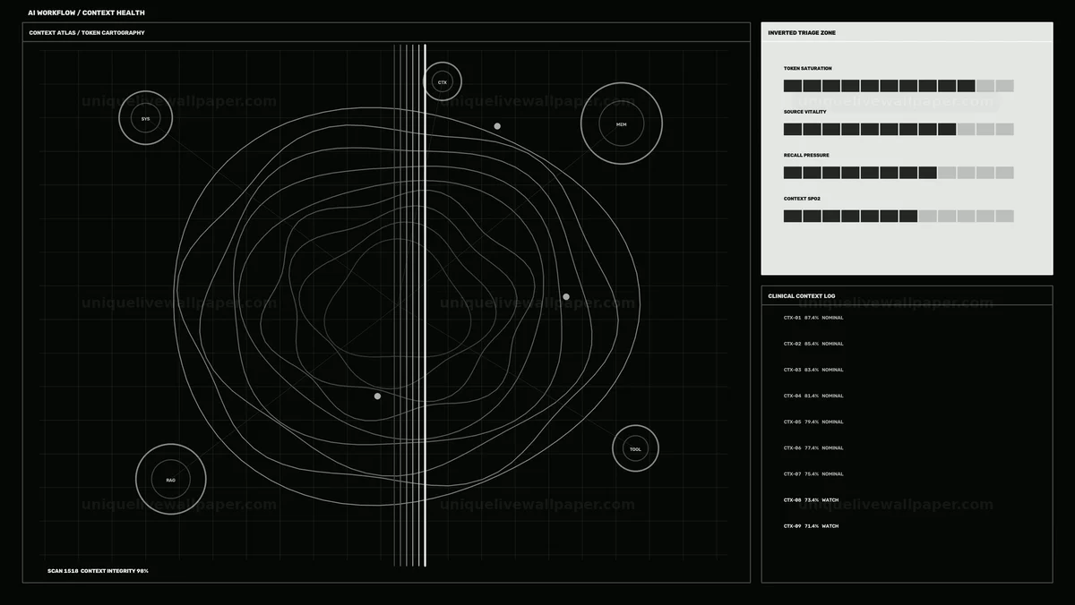 Watermarked thumbnail for AI Workflow Context Health HUD Seamless Loop