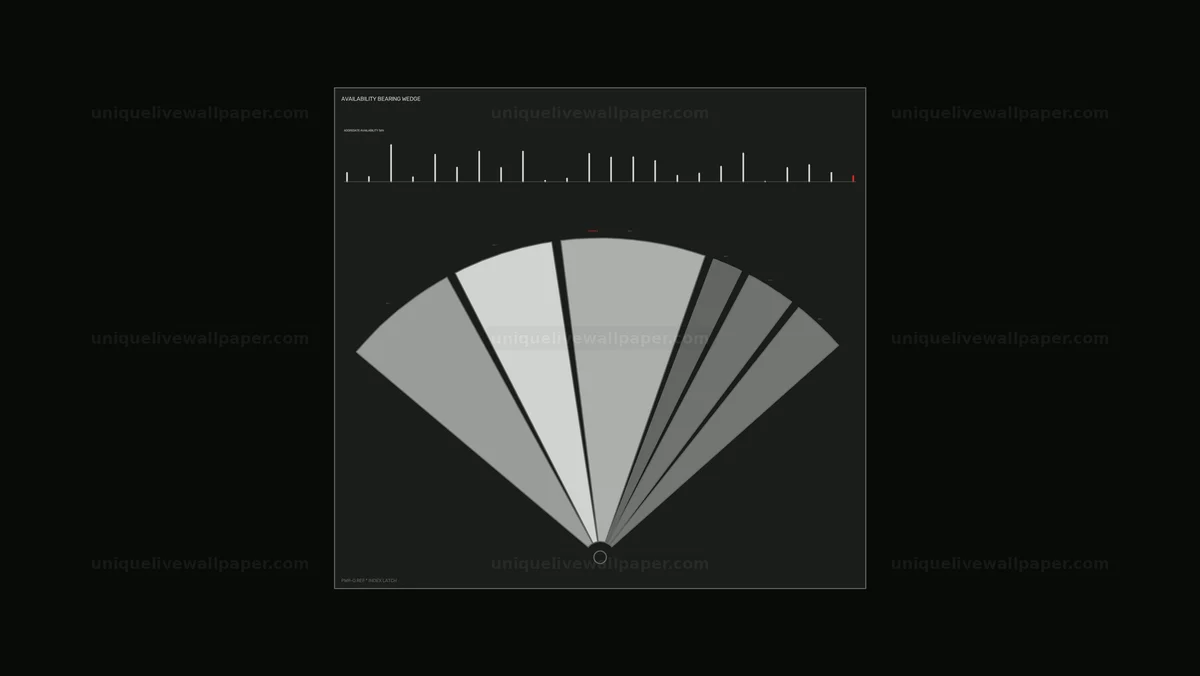 Availability Wedge Data Display HUD Seamless Loop