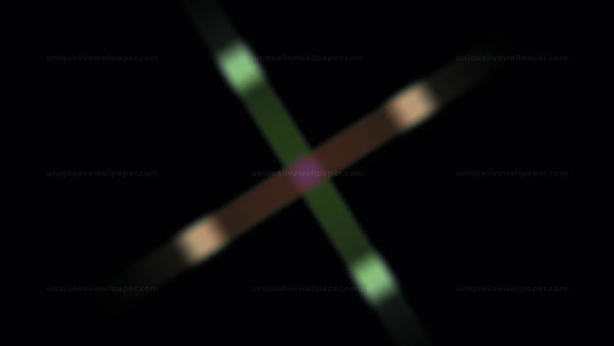 Watermarked thumbnail for Blurred Purple and Amber Cross Seamless Loop
