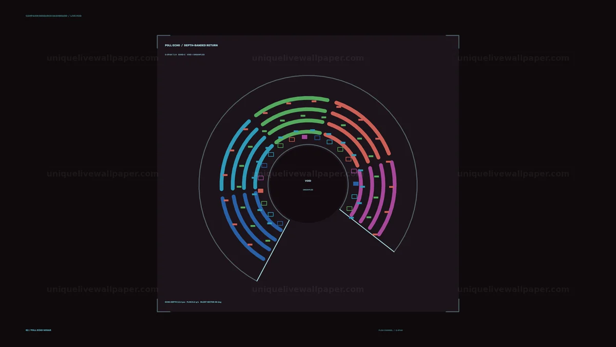 Watermarked thumbnail for Campaign Research Dashboard HUD Circular Analytics Seamless Loop