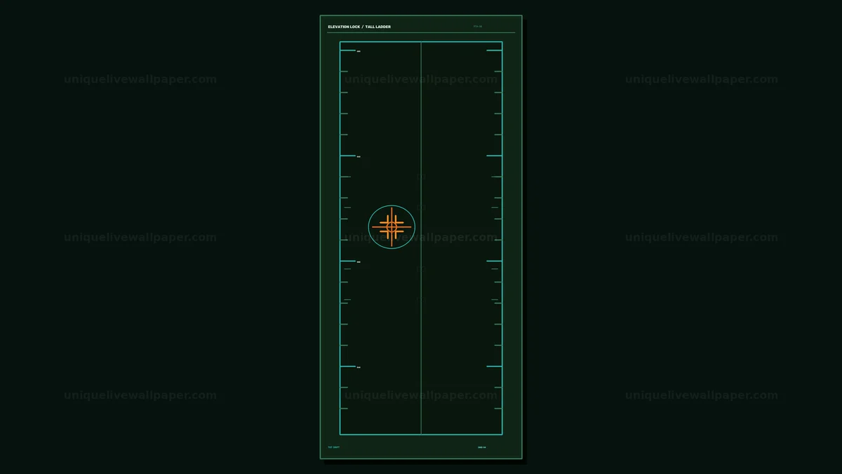 Precision Target Acquisition HUD Seamless Loop