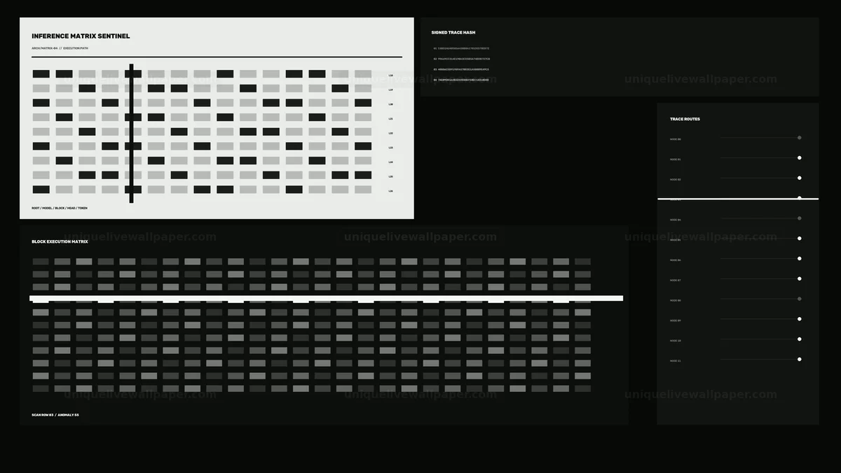 AI Architecture Visualization Interface HUD