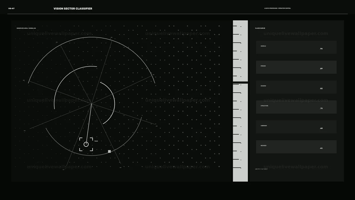 AI Data Processing Operator Interface Seamless Loop
