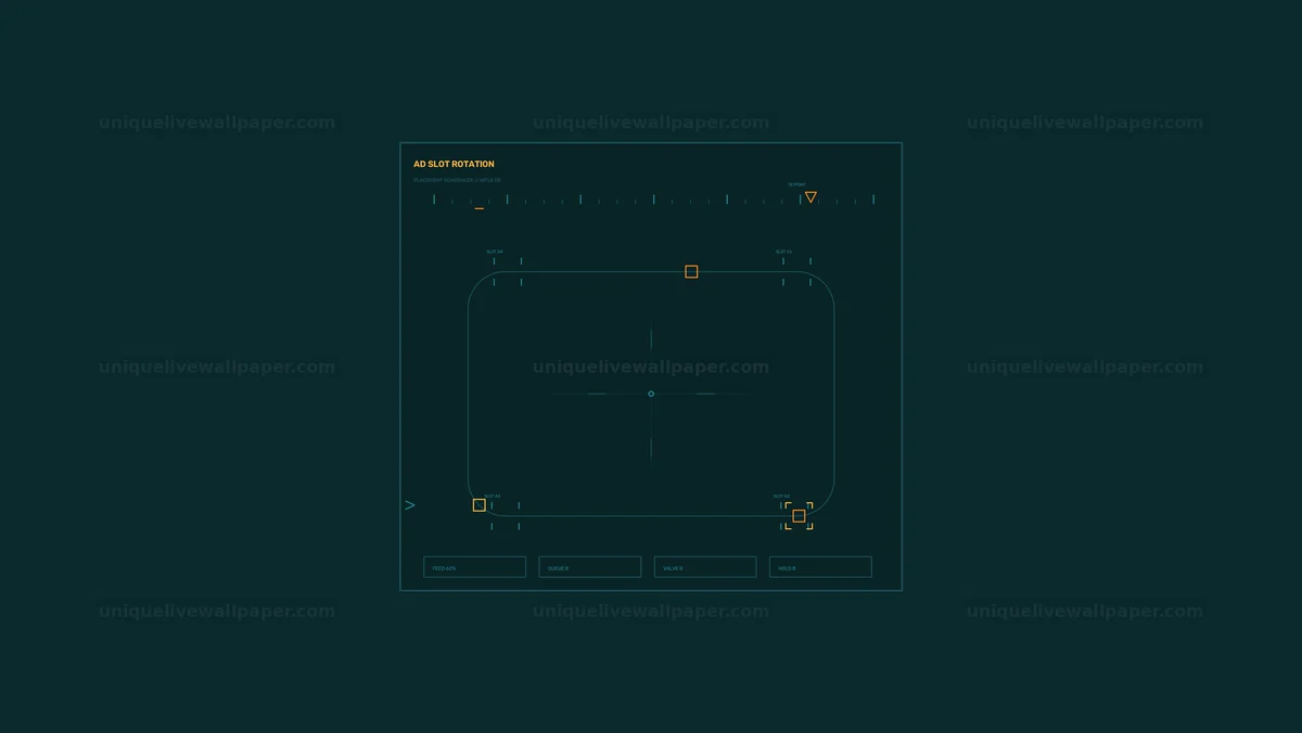 Campaign Analysis HUD for Ad Slot Rotation Seamless Loop