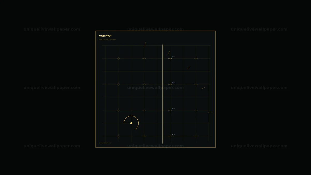 Campaign Reporting Dashboard HUD Seamless Loop