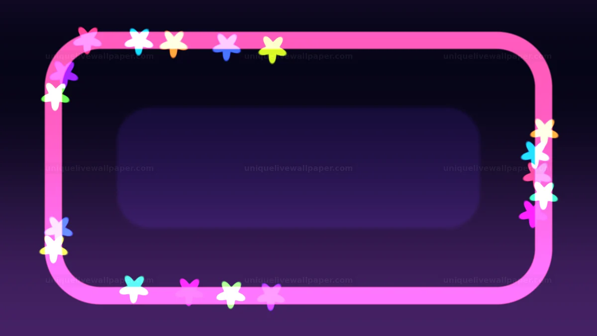 Watermarked thumbnail for Glitter Frame Title Card Animation Seamless Loop