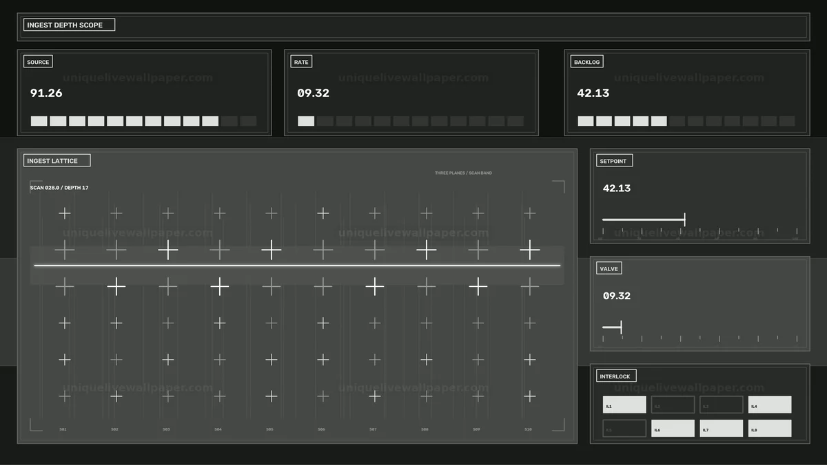 Watermarked thumbnail for Data Processing Operator Interface Seamless Loop
